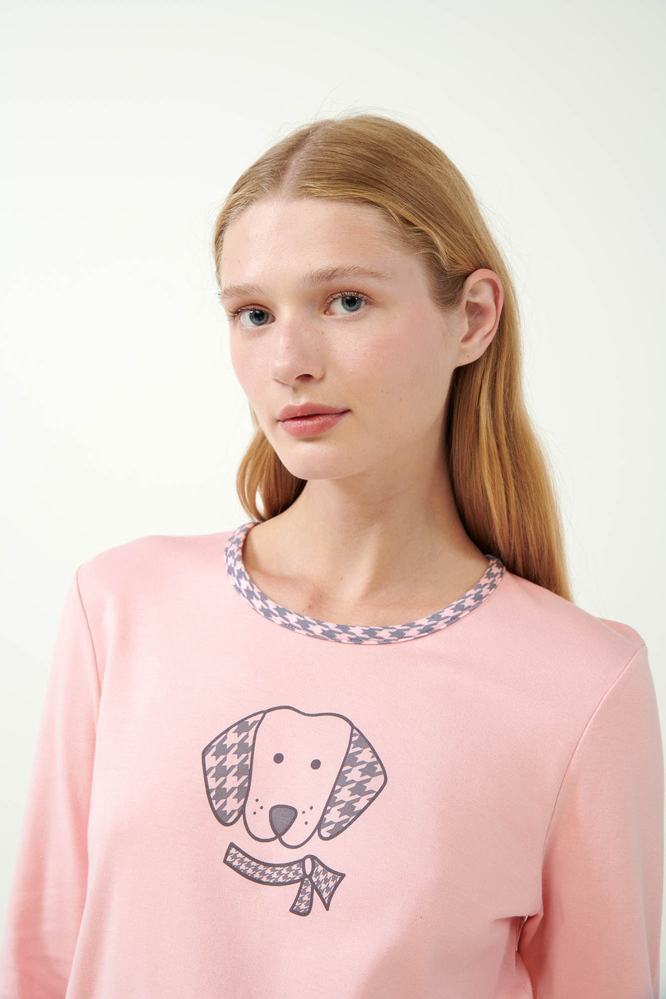 Βαμβακερή Πυτζάμα με Μανσέτες