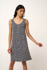 Micromodal Φλοράλ Νυχτικό με Πατιλέτα - Image 2