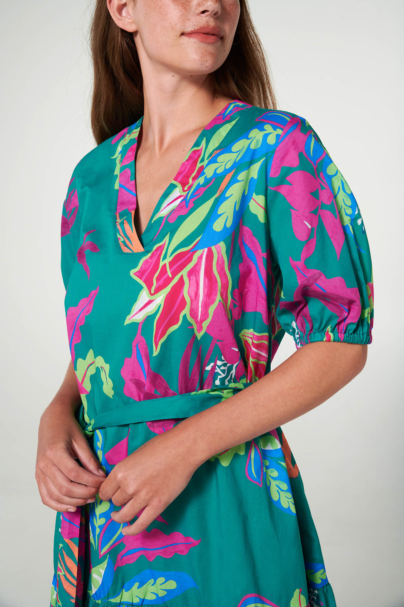 Φόρεμα με Κοντό Μανίκι