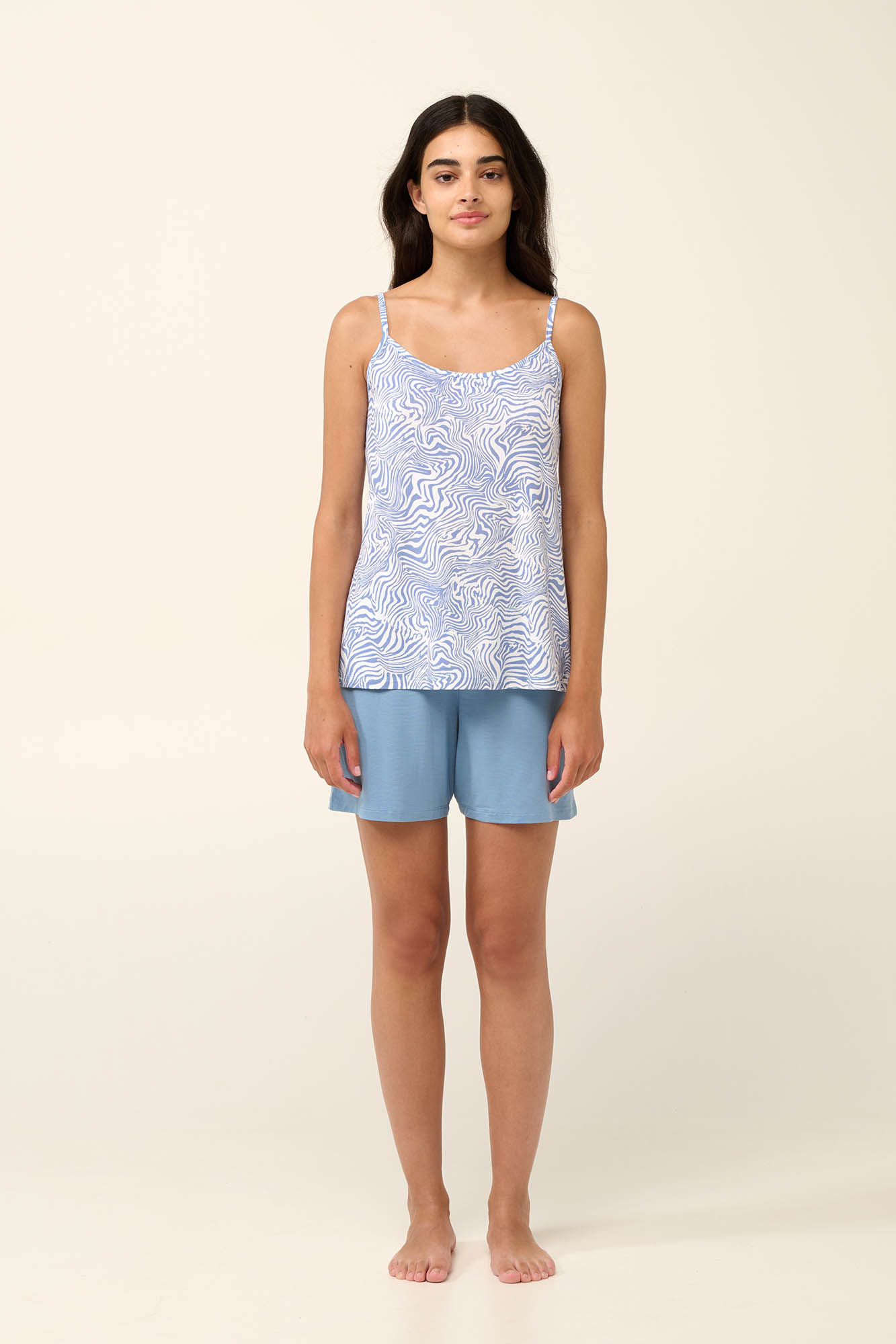 Micromodal Babydoll σε Χαλαρή Γραμμή