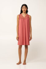 Micromodal Νυχτικό με Δαντέλα - Image 2