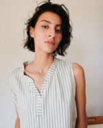 Αμάνικο Ριγέ Νυχτικό - Image 7