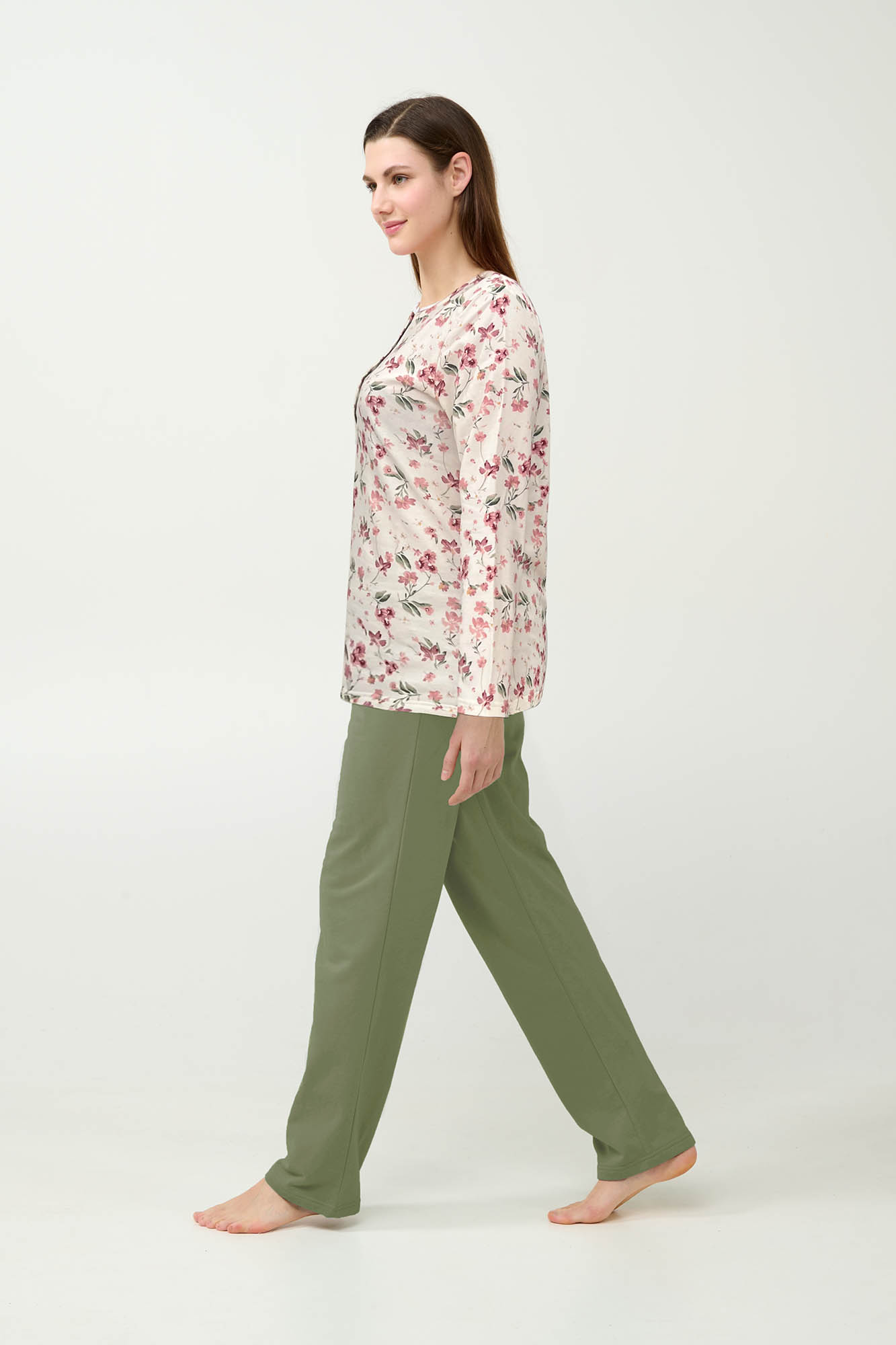 Γυναικεία Πυτζάμα Φούτερ με Πατιλέτα