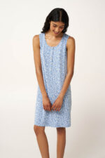 Micromodal Αμάνικο Νυχτικό με Πατιλέτα - Image 2