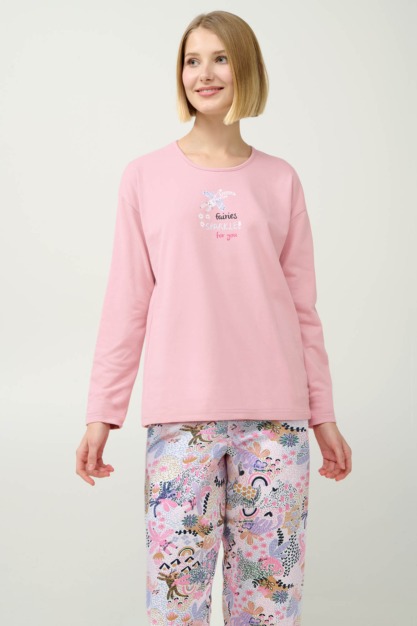 Γυναικεία Χειμερινή Βαμβακερή Πυτζάμα