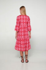 Εμπριμέ Μακρύ Φόρεμα - Image 2