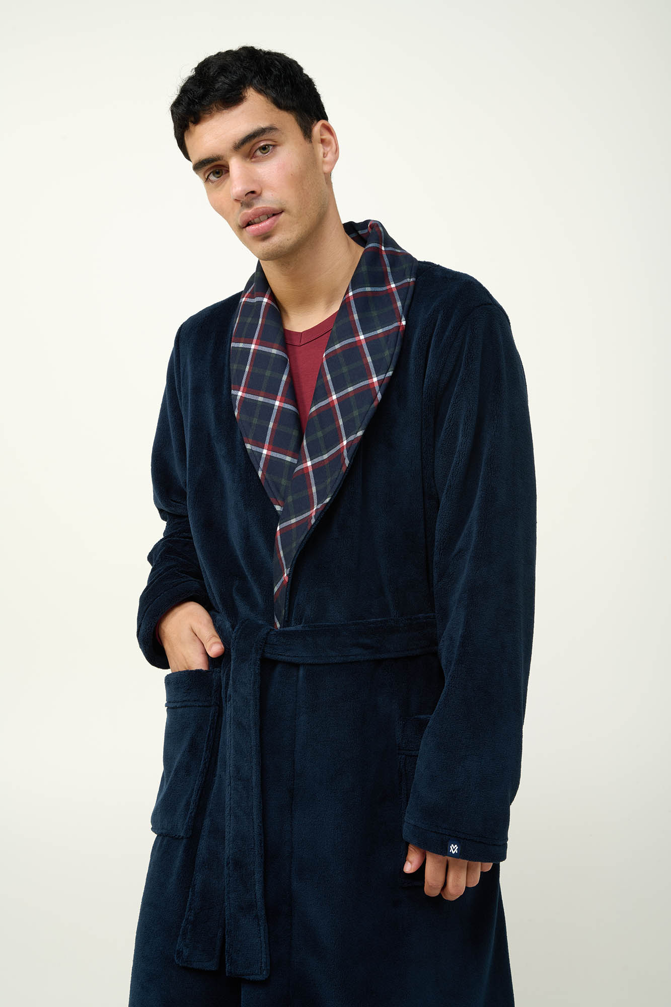 Μακριά Ανδρική Fleece Ρόμπα