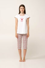 Γυναικεία Βαμβακερή Πυτζάμα - Image 2