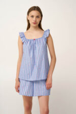 Baby Doll με Σούρες από Ποπλίνα - Image 2