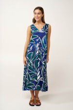 Μακρύ Καλοκαιρινό Φόρεμα από Ποπλίνα - Image 2