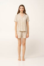 Γυναικεία Κουμπωτή Πυτζάμα Micromodal - Image 2