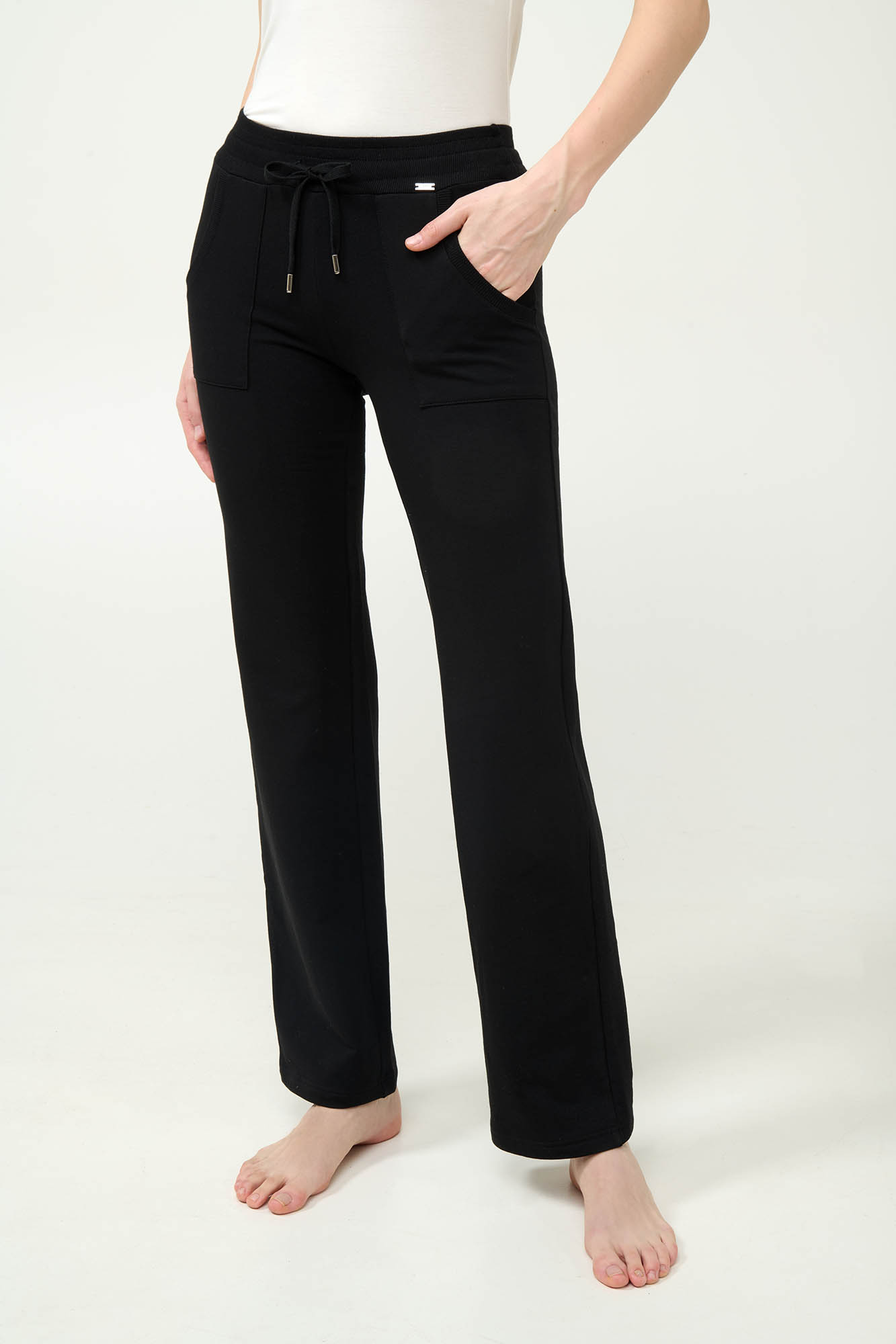 Μονόχρωμο Γυναικείο Φούτερ Παντελόνι