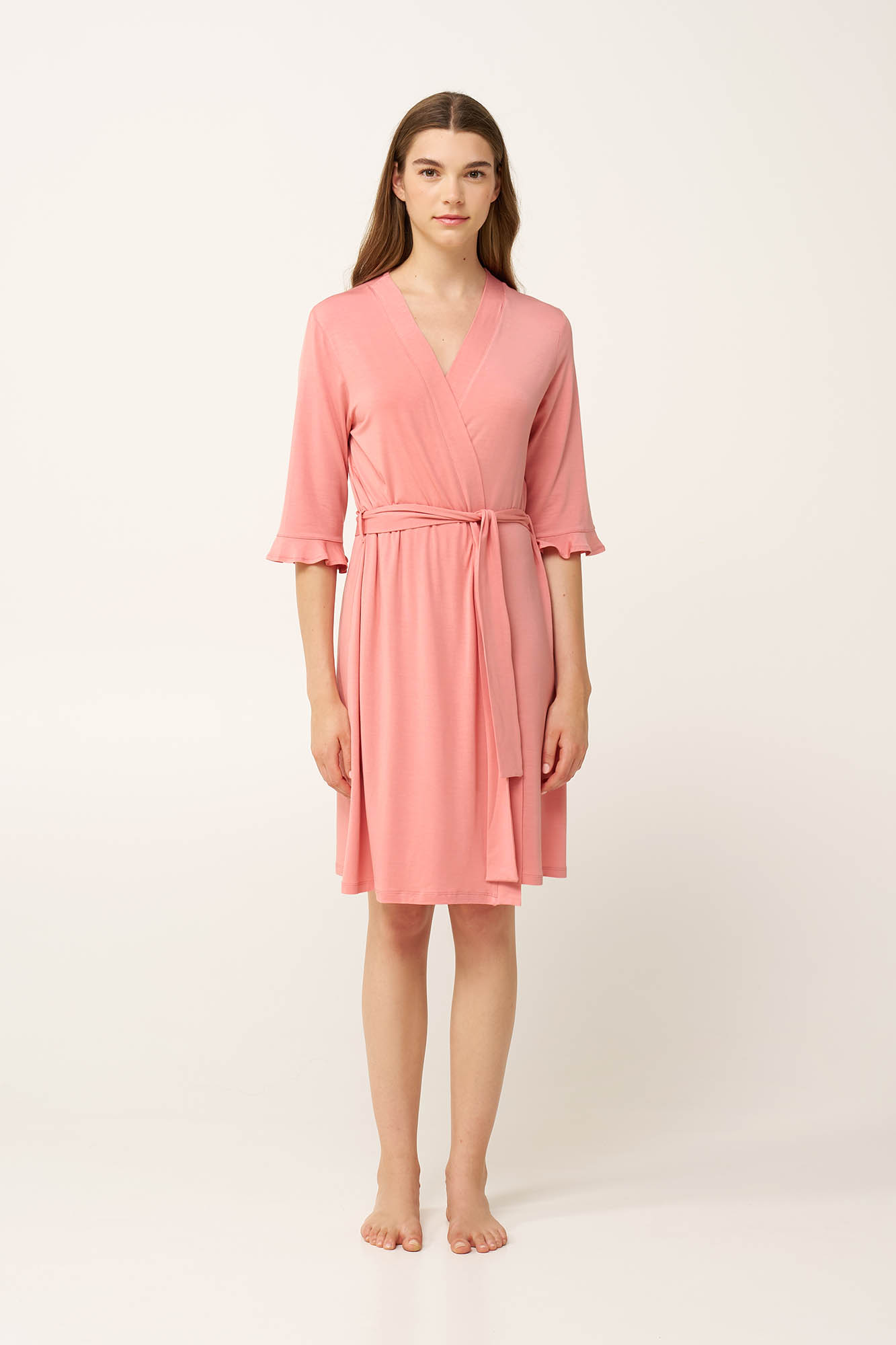 Ρόμπα σταυρωτή από Micromodal