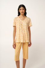 Γυναικεία Cotton Modal Πυτζάμα με Πατιλέτα - Image 2