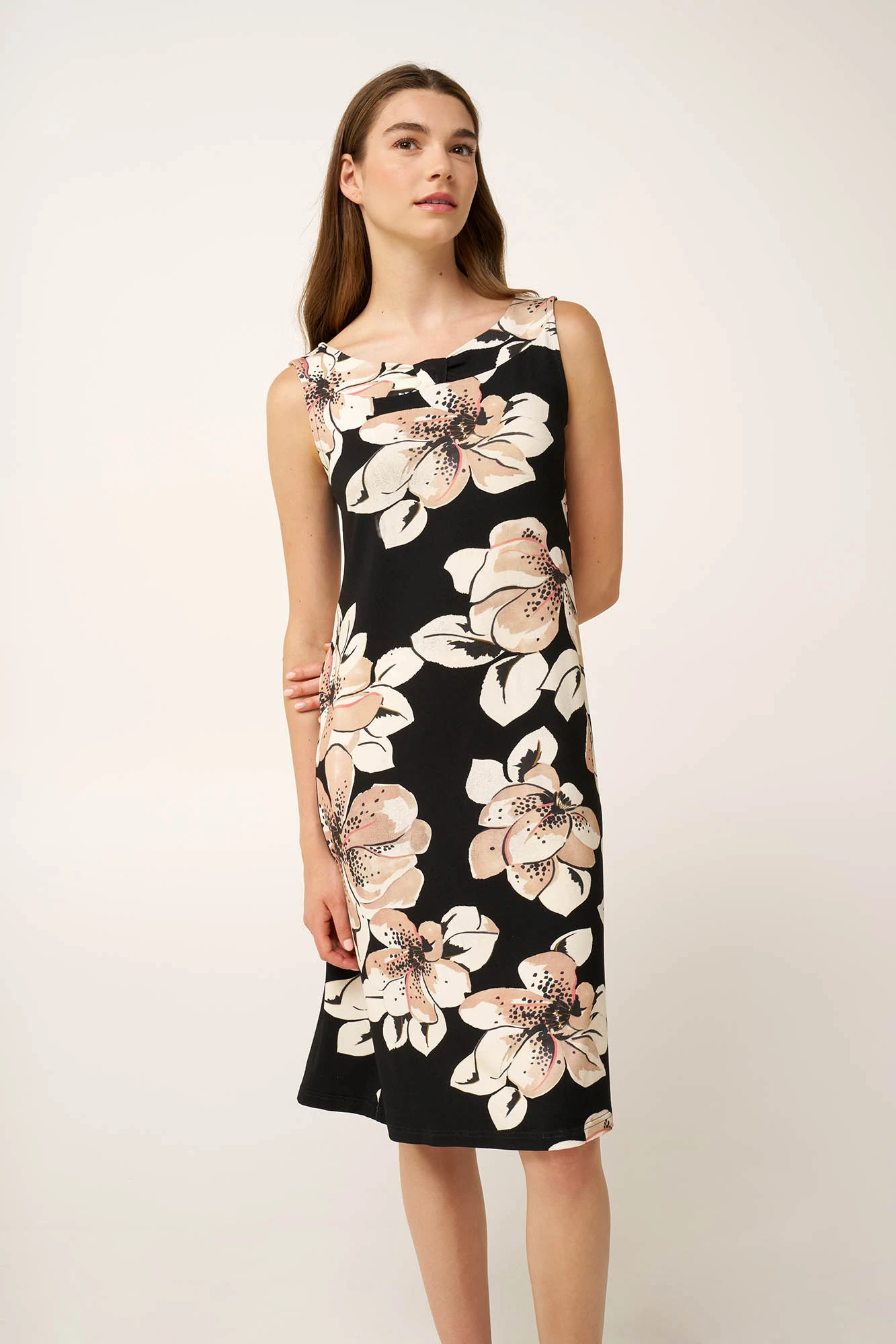 Αμάνικο Καλοκαιρινό Viscose Φόρεμα