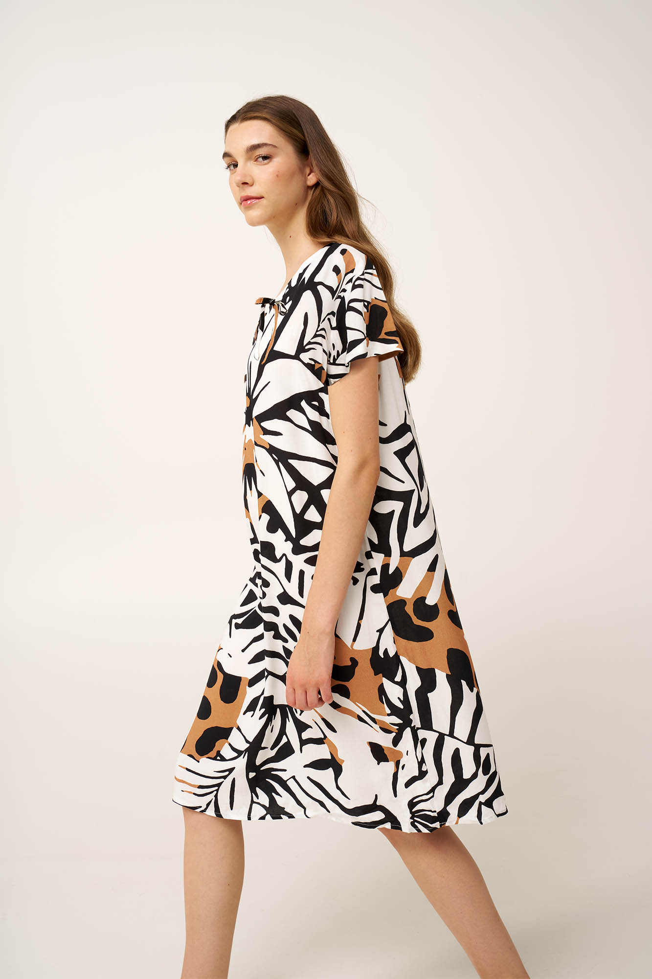 Καλοκαιρινό African Φόρεμα από Ποπλίνα