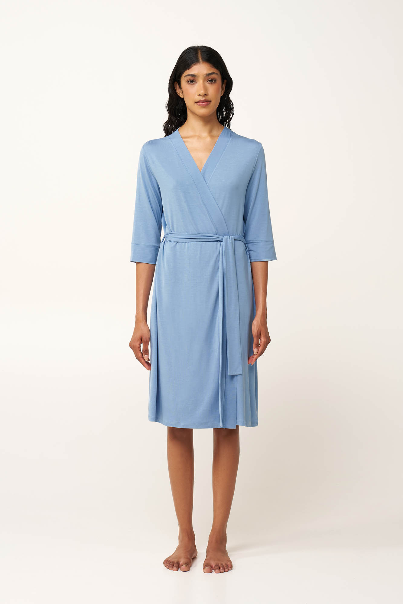 Γυναικεία Σταυρωτή Micromodal Ρόμπα