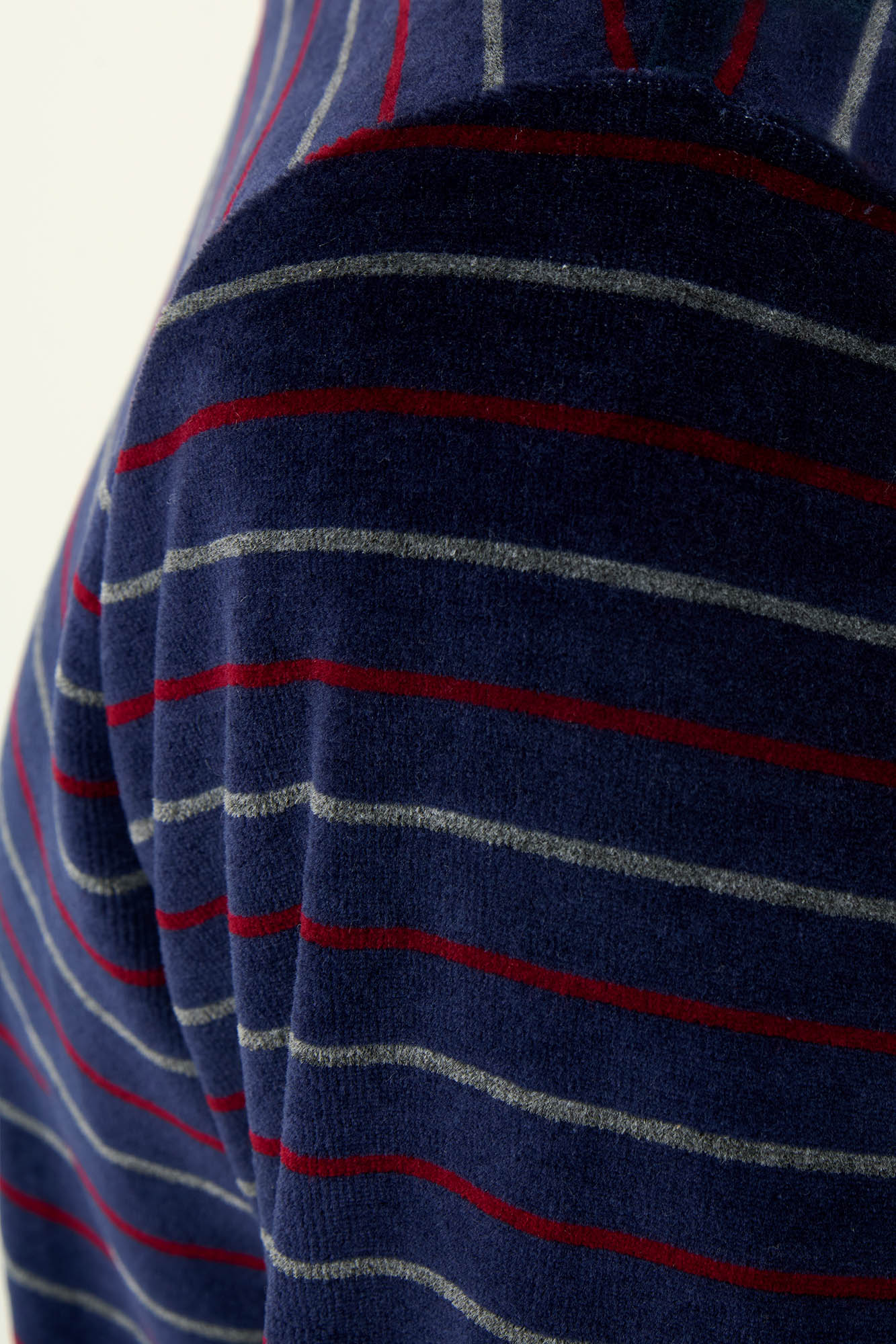 Ανδρική Velvet Πυτζάμα με Μανσέτες