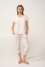 Βαμβακερό Γυναικείο Κάπρι Παντελόνι - Image 2