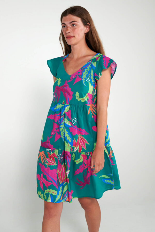 Φόρεμα με Κοντό Μανίκι