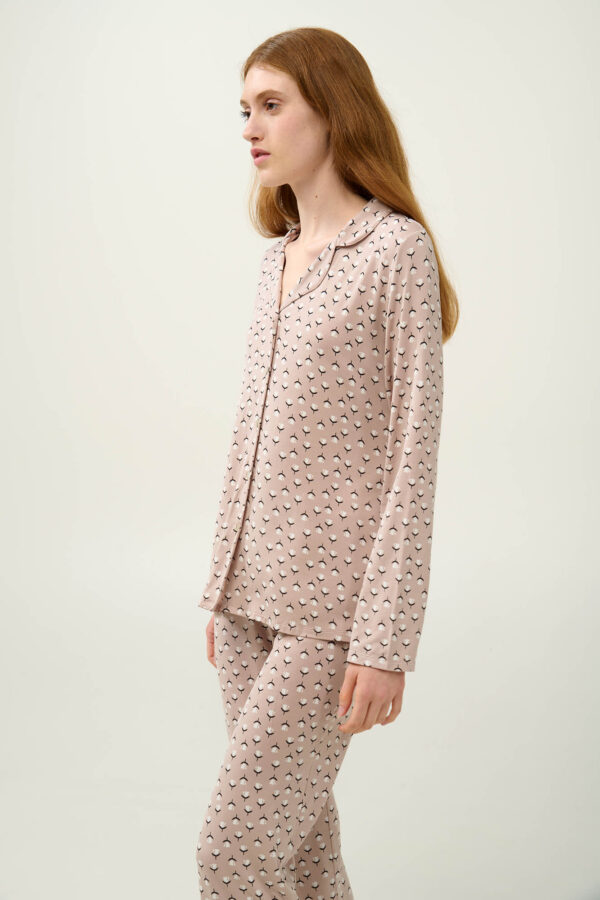 Γυναικεία Κουμπωτή Πυτζάμα Micromodal