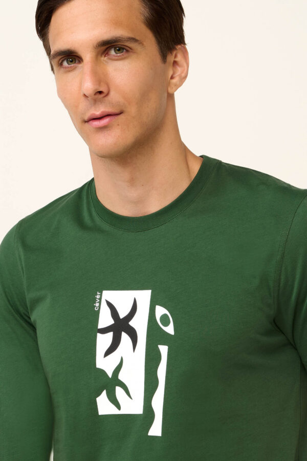 Ανδρική Βαμβακερή Πυτζάμα με Μανσέτες