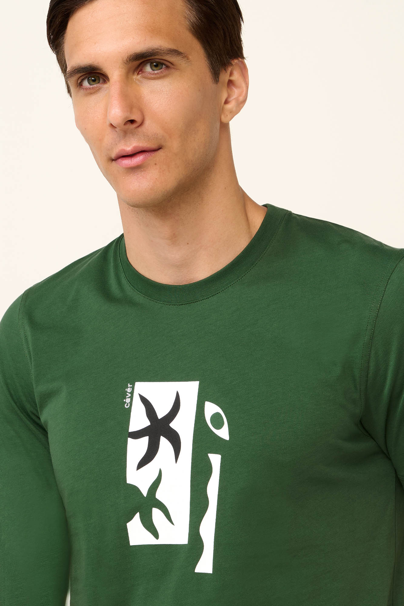 Ανδρική Βαμβακερή Πυτζάμα με Μανσέτες