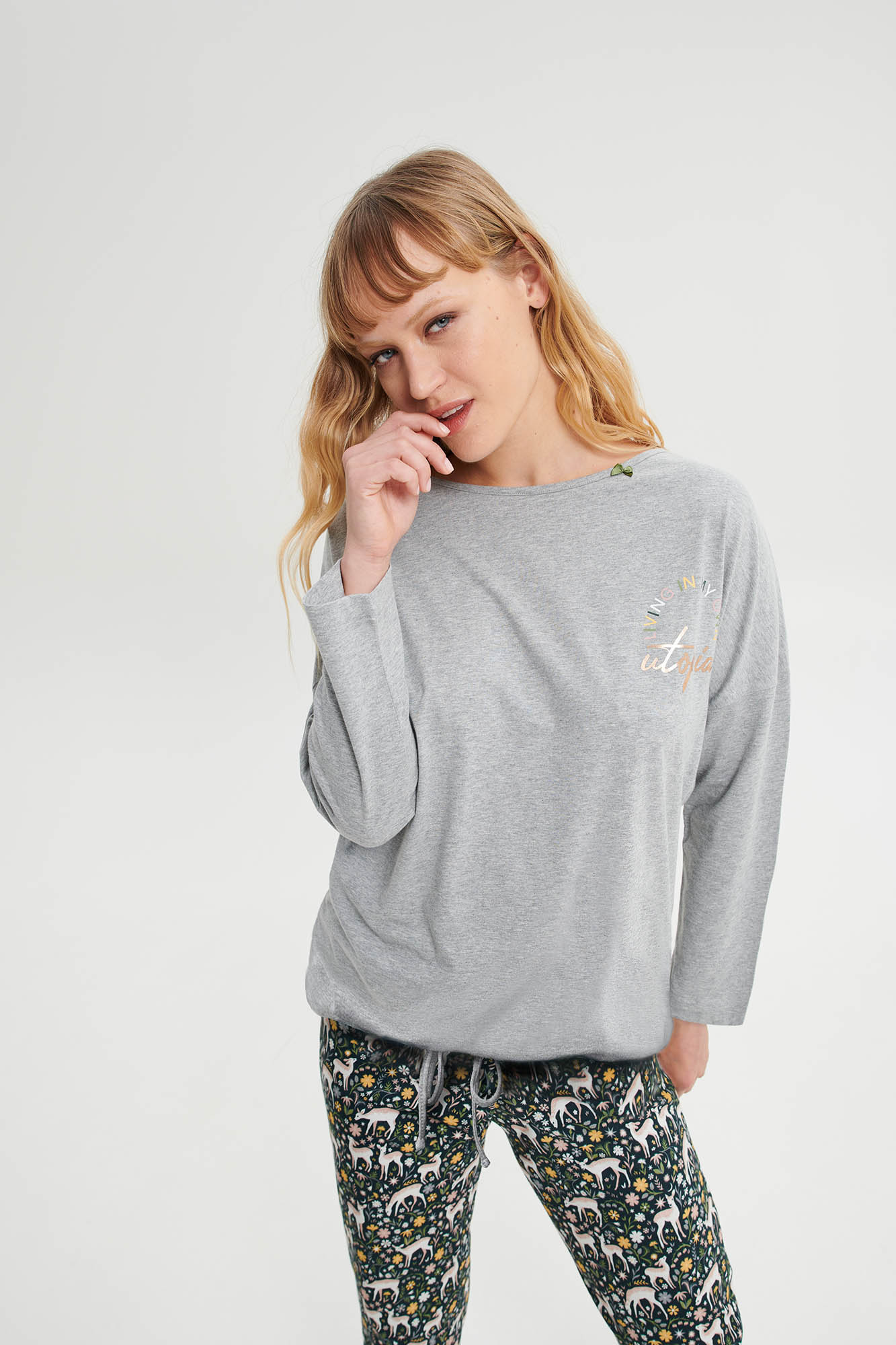 Πυτζάμα με Μακρύ Μανίκι