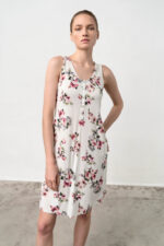 Αμάνικο Νυχτικό με Πατιλέτα - Image 2