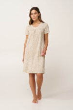 Νυχτικό Micromodal με Πιέτα - Image 2