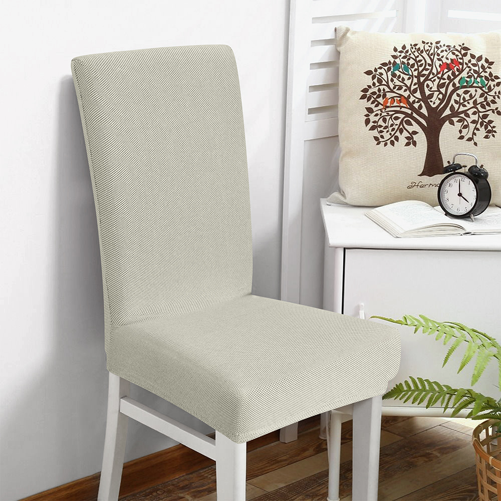 LINO Κάλυμμα Καρέκλας Ελαστικό Elegance Alabaster