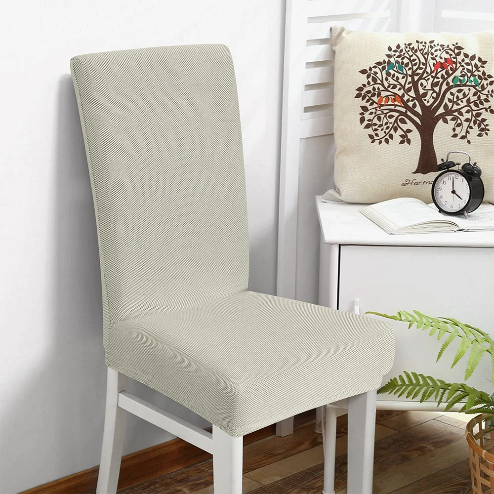 LINO Κάλυμμα Καρέκλας Ελαστικό Elegance Alabaster