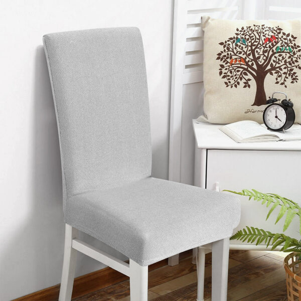LINO Κάλυμμα Καρέκλας Ελαστικό Elegance Off White