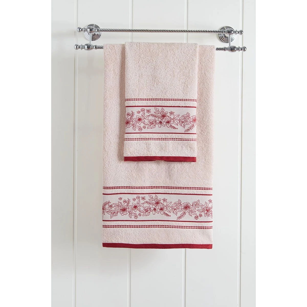 Beauty Home Πετσέτα μπάνιου Art 3226 70x140 Εκρού