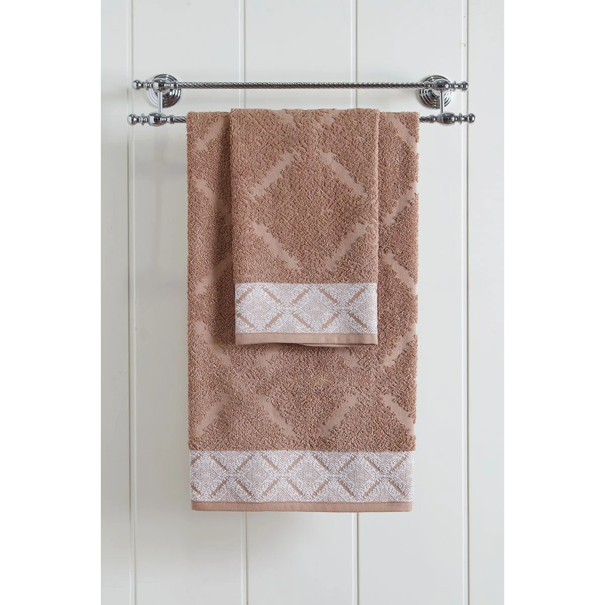 Beauty Home Πετσέτα προσώπου Art 3230 50x90 Μπεζ