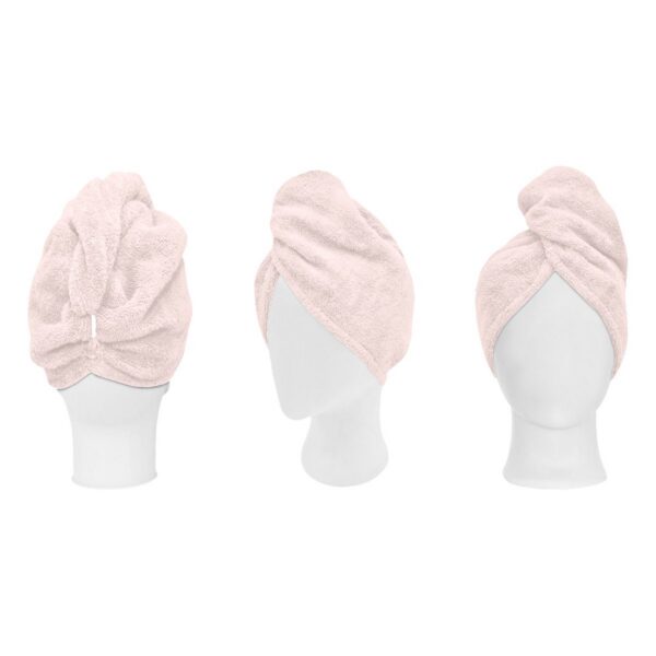 Beauty Home Πετσέτα μαλλιών Turban Art 3410 Ροζ