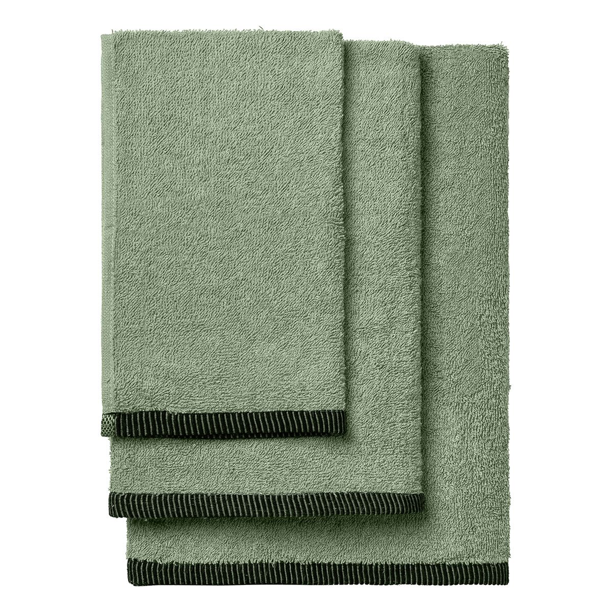 Beauty Home Σετ πετσέτες Art 3454 Σετ 3τμχ Μέντα