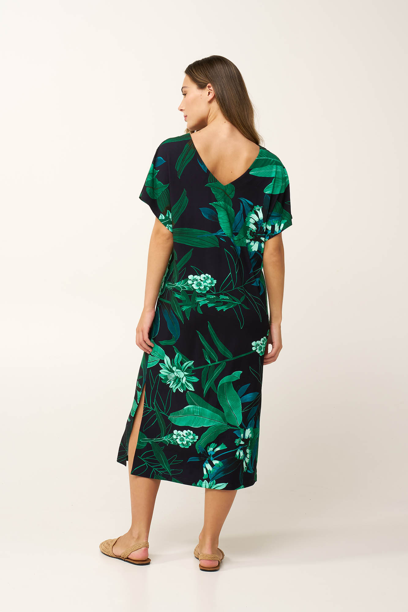 Μακρύ Καλοκαιρινό Φόρεμα Viscose