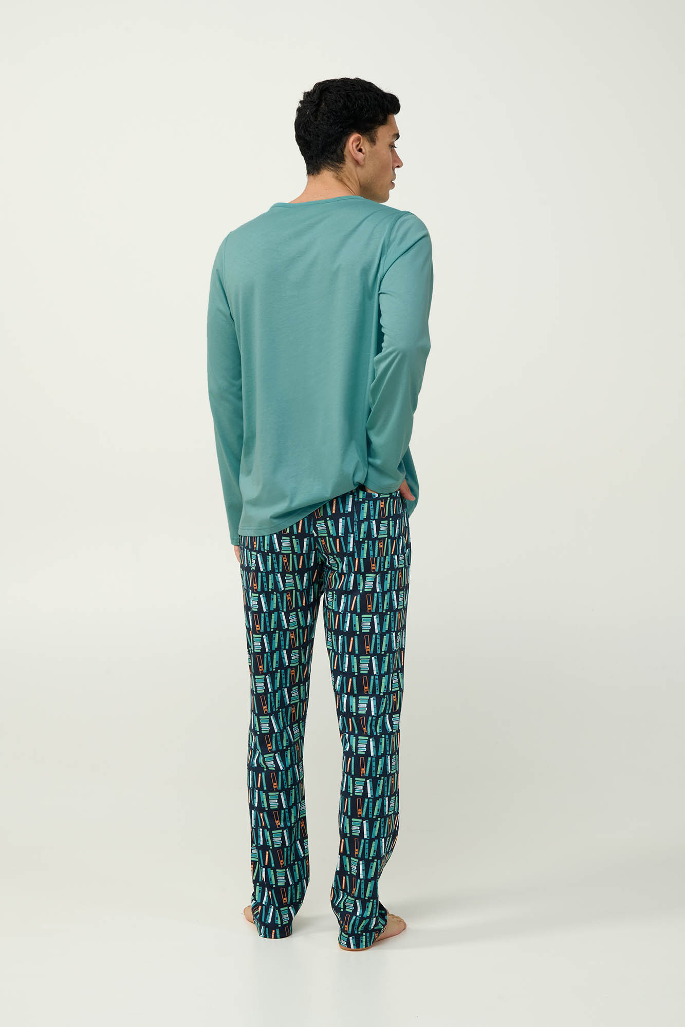 Ανδρική Βαμβακερή Χειμερινή Πυτζάμα