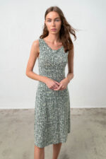 Αμάνικο Εμπριμέ Νυχτικό - Image 3