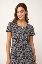 Micromodal Νυχτικό Εκγυμοσύνης και Θηλασμού - Image 3