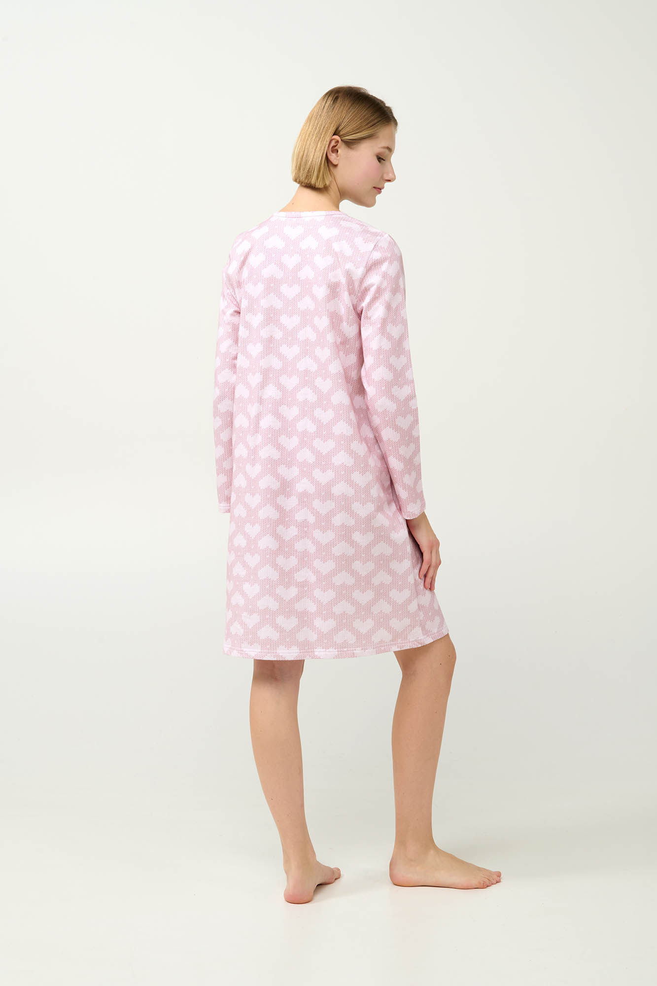 Γυναικείο Νυχτικό Φούτερ με Πατιλέτα