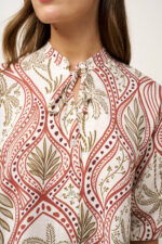 Κουμπωτό Καλοκαιρινό Φόρεμα από Ποπλίνα - Image 3