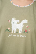 Βαμβακερό Νυχτικό με Τύπωμα - Image 3