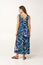 Μακρύ Καλοκαιρινό Φόρεμα από Ποπλίνα - Image 3