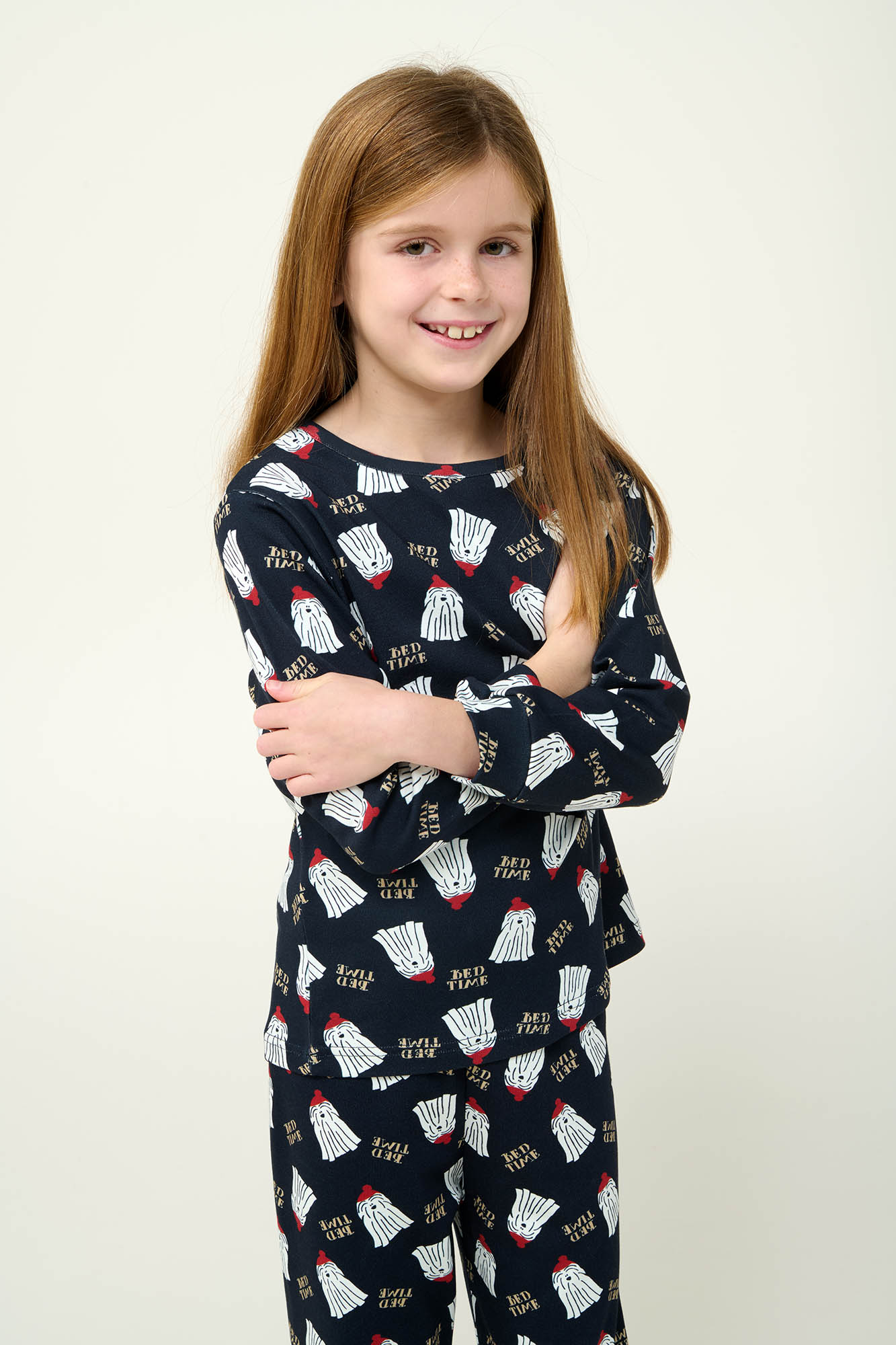 Παιδική Βαμβακερή Πυτζάμα με Μανσέτες