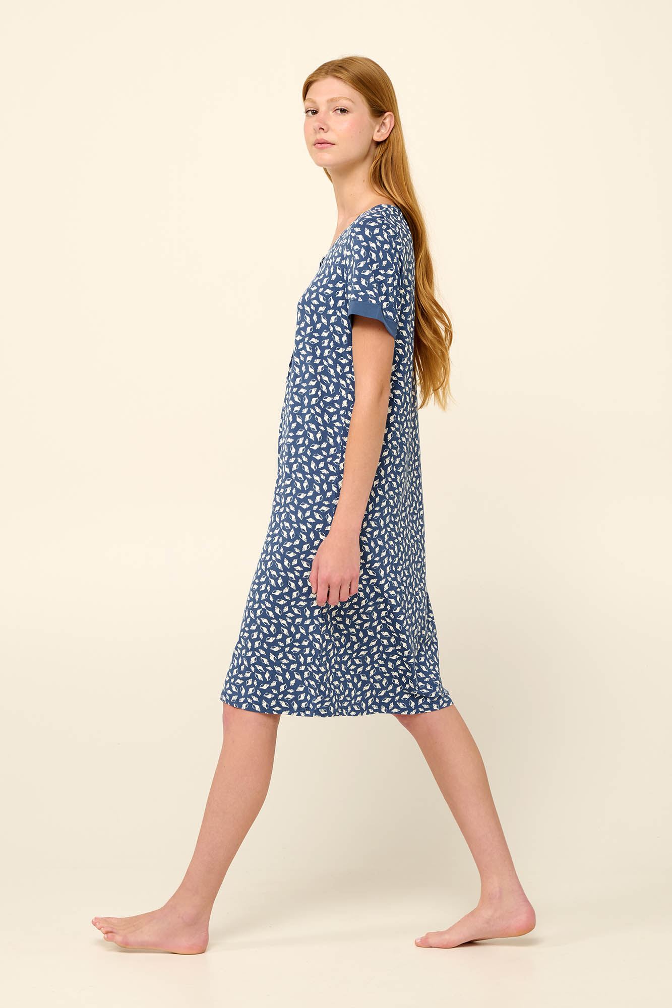 Micromodal Καλοκαιρινό Νυχτικό με Πατιλέτα