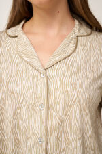 Γυναικεία Κουμπωτή Πυτζάμα Micromodal - Image 3