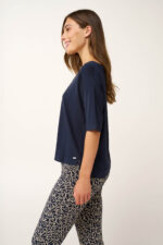 Γυναικεία Micromodal Πυτζάμα με Κάπρι Παντελόνι - Image 3