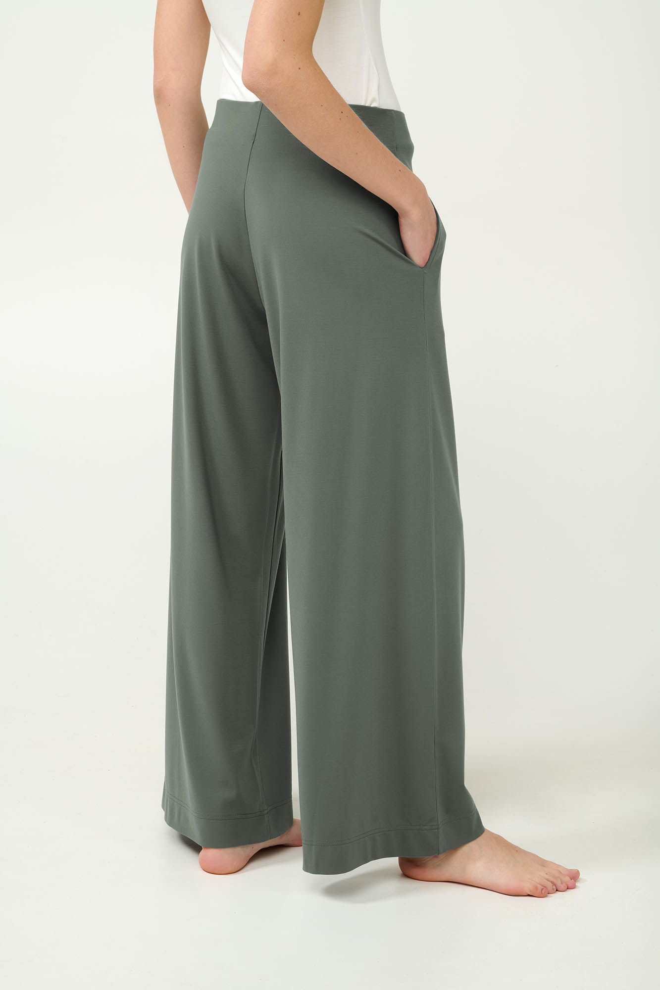 Γυναικείο Lounge Φαρδύ Παντελόνι